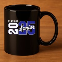 Class Of 2025 Senior 2025 Back To School 2025 Graduation 25 11oz C Handle Ceramic Mug