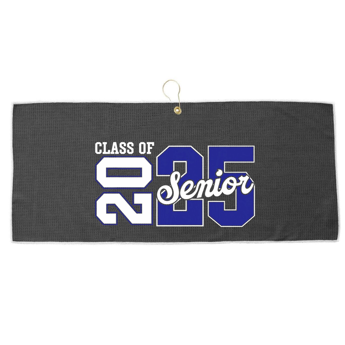 Class Of 2025 Senior 2025 Back To School 2025 Graduation 25 Large Microfiber Waffle Golf Towel