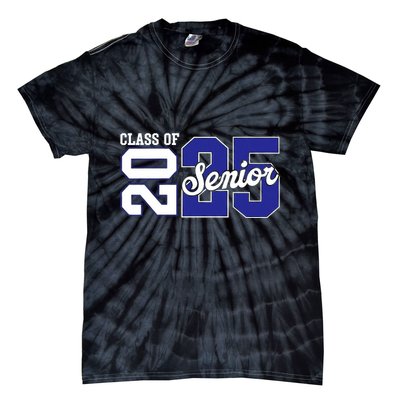 Class Of 2025 Senior 2025 Back To School 2025 Graduation 25 Tie-Dye T-Shirt