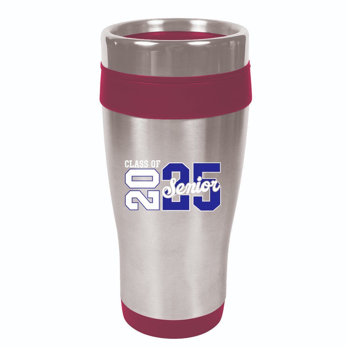 Class Of 2025 Senior 2025 Back To School 2025 Graduation 25 16oz Travel Tumbler