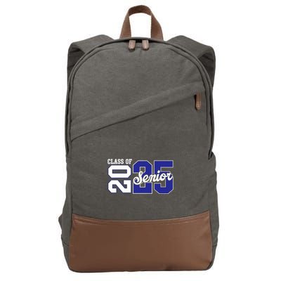 Class Of 2025 Senior 2025 Back To School 2025 Graduation 25 Cotton Canvas Backpack