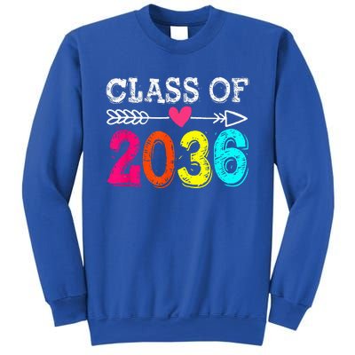 Class Of 2036 Grow With Me First Day Of School Graduation Sweatshirt