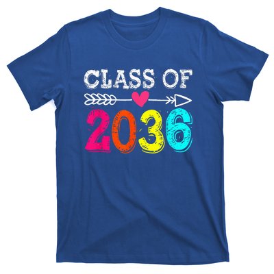 Class Of 2036 Grow With Me First Day Of School Graduation T-Shirt