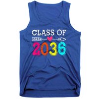 Class Of 2036 Grow With Me First Day Of School Graduation Tank Top