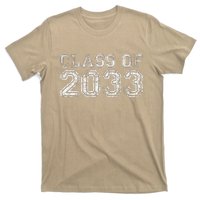 Class Of 2033 Grow With Me Graduation First Day Of School Funny T-Shirt