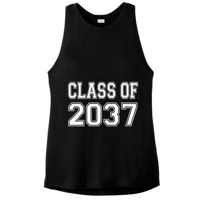 Class Of 2037 Grow With Me Ladies PosiCharge Tri-Blend Wicking Tank