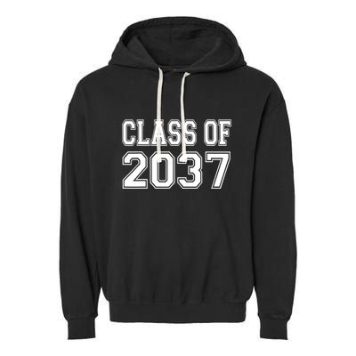 Class Of 2037 Grow With Me Garment-Dyed Fleece Hoodie