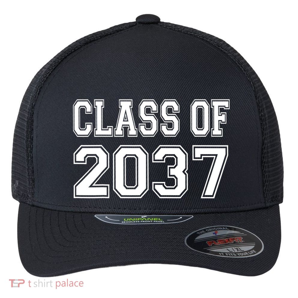Class Of 2037 Grow With Me Flexfit Unipanel Trucker Cap