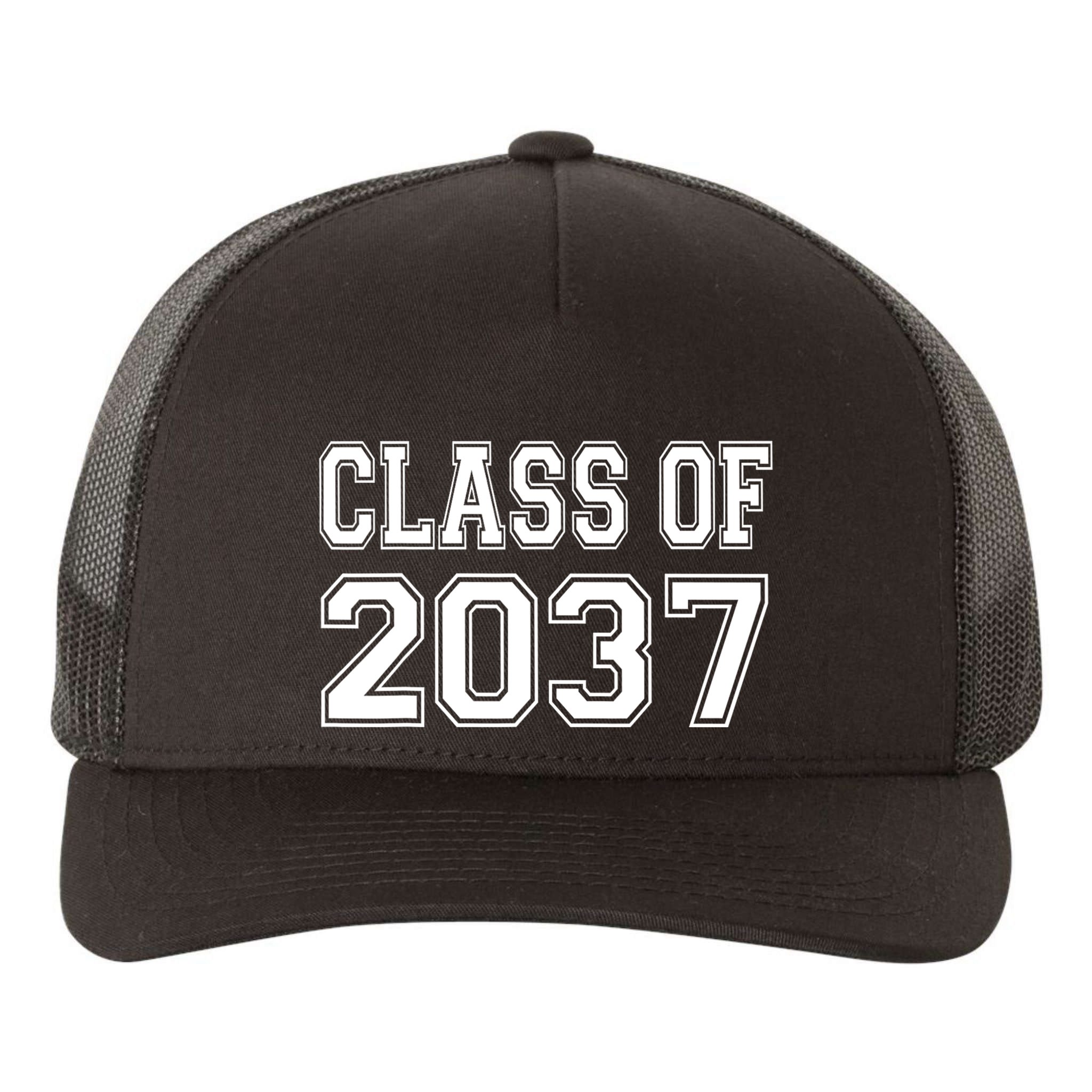 Class Of 2037 Grow With Me Yupoong Adult 5-Panel Trucker Hat