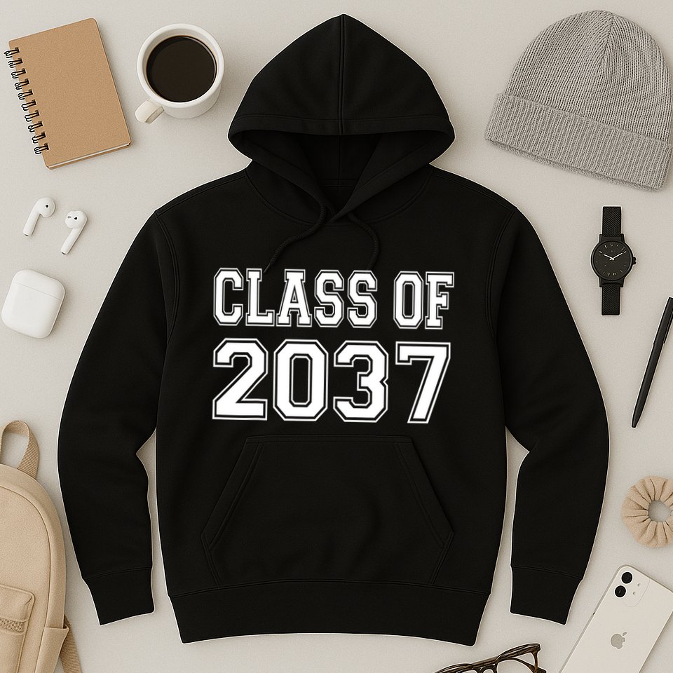 Class Of 2037 Grow With Me Hoodie