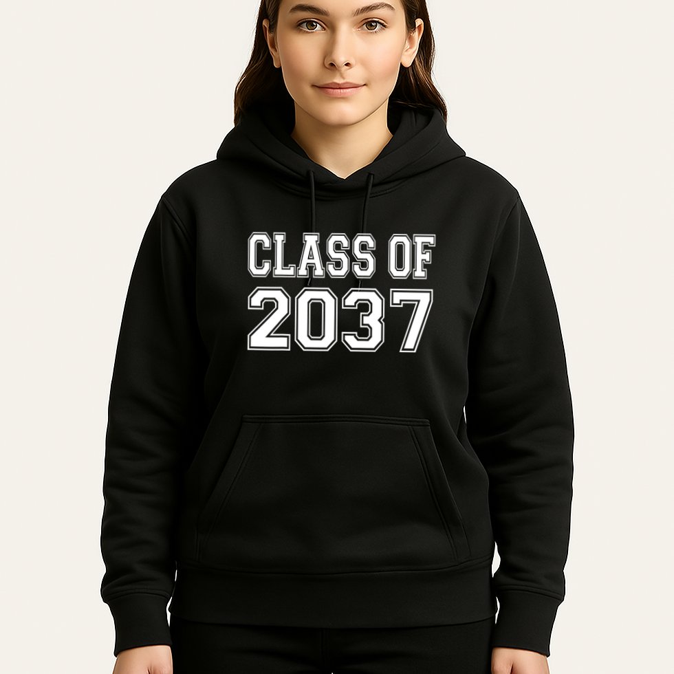 Class Of 2037 Grow With Me Hoodie