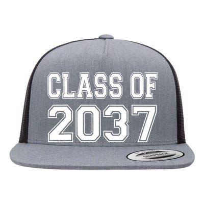 Class Of 2037 Grow With Me Flat Bill Trucker Hat