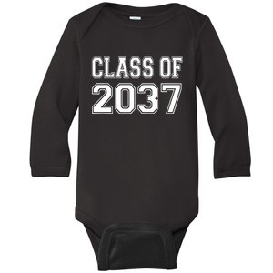 Class Of 2037 Grow With Me Baby Long Sleeve Bodysuit