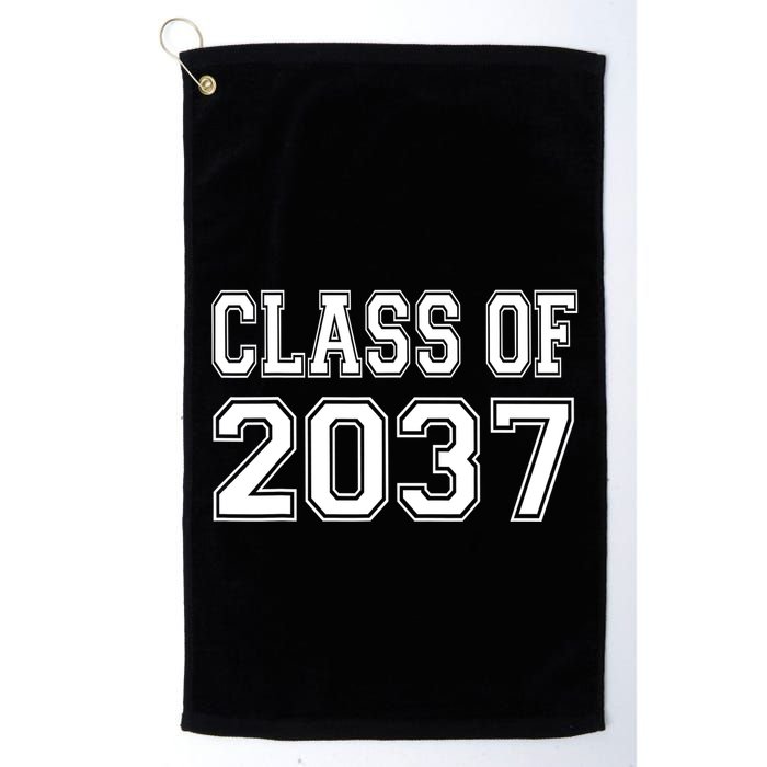 Class Of 2037 Grow With Me Golf Towel