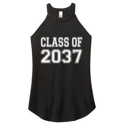 Class Of 2037 Grow With Me Women's Perfect Tri Rocker Tank