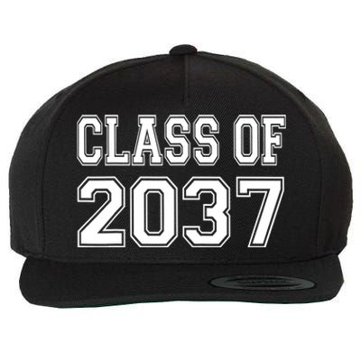 Class Of 2037 Grow With Me Wool Snapback Cap