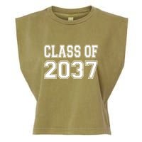 Class Of 2037 Grow With Me Garment-Dyed Women's Muscle Tee
