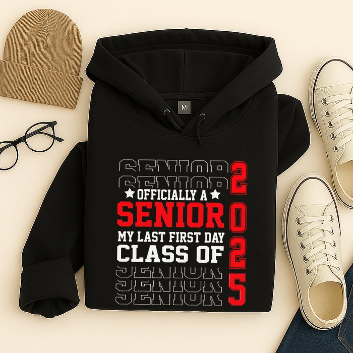 Class Of 2025 Senior Year My Last First Day Of School Hoodie