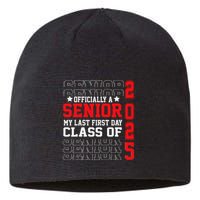 Class Of 2025 Senior Year My Last First Day Of School Sustainable Beanie