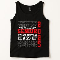 Class Of 2025 Senior Year My Last First Day Of School Tank Top