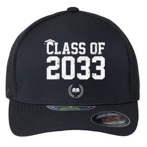 Class Of 2033 Grow With Me Graduation First Day Of School Love Flexfit Unipanel Trucker Cap