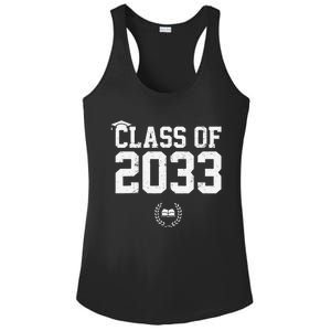 Class Of 2033 Grow With Me Graduation First Day Of School Love Ladies PosiCharge Competitor Racerback Tank