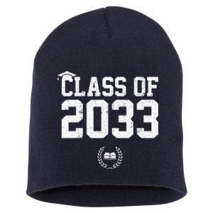 Class Of 2033 Grow With Me Graduation First Day Of School Love Short Acrylic Beanie