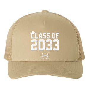 Class Of 2033 Grow With Me Graduation First Day Of School Love Yupoong Adult 5-Panel Trucker Hat