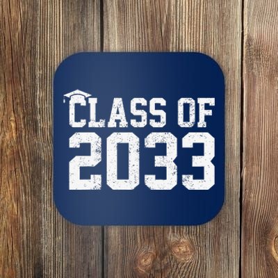 Class Of 2033 Grow With Me Graduation First Day Of School Coaster