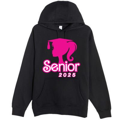 Class Of 2025 Senior Gifts Funny Seniors 2025 Girl Women Premium Pullover Hoodie