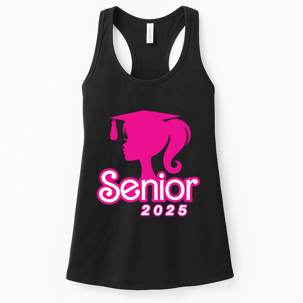 Class Of 2025 Senior Gifts Funny Seniors 2025 Girl Women Womens Tank Top