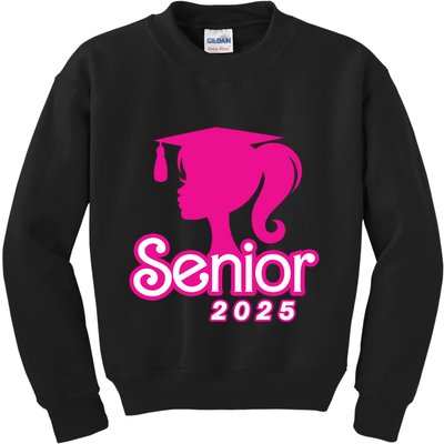Class Of 2025 Senior Gifts Funny Seniors 2025 Girl Women Kids Sweatshirt
