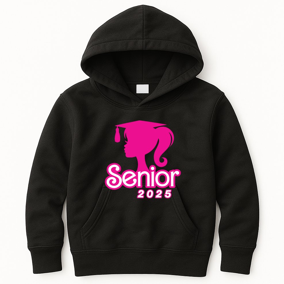 Class Of 2025 Senior Gifts Funny Seniors 2025 Girl Women Kids Hoodie