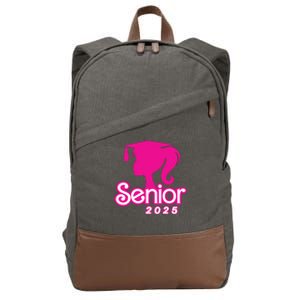 Class Of 2025 Senior Gifts Funny Seniors 2025 Girl Women Cotton Canvas Backpack