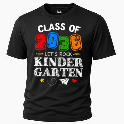 Class Of 2036 Lets Rock Kindergarten Back To School Performance Shirt