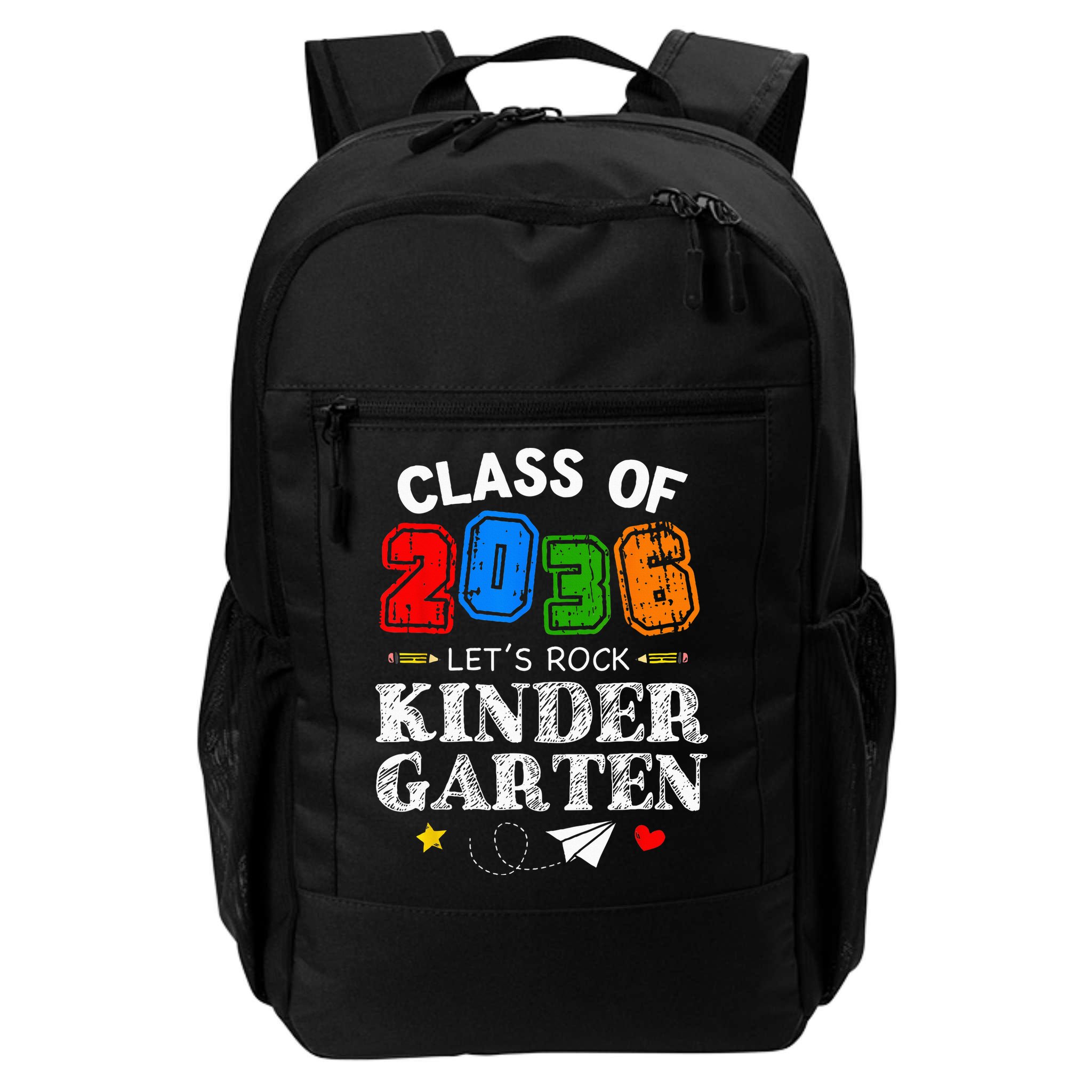 Class Of 2036 Lets Rock Kindergarten Back To School Backpack