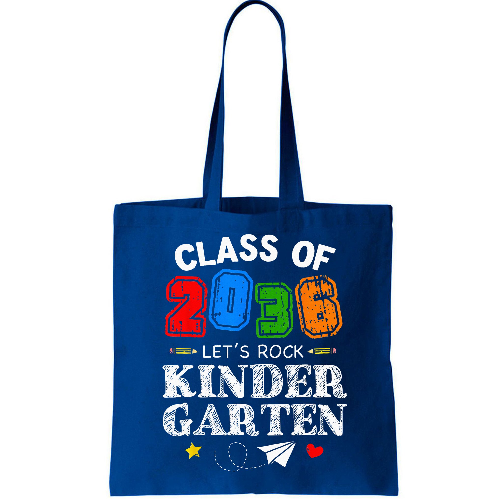 Class Of 2036 Lets Rock Kindergarten Back To School Bag