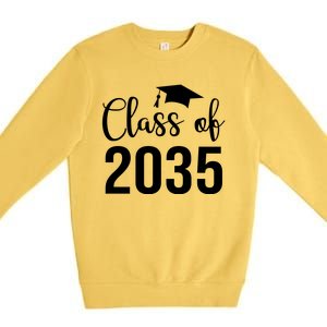 Class Of 2035 Graduation Premium Crewneck Sweatshirt