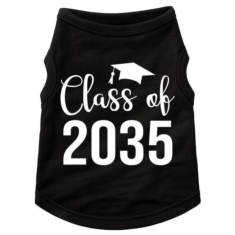 Class Of 2035 Graduation Doggie Tank