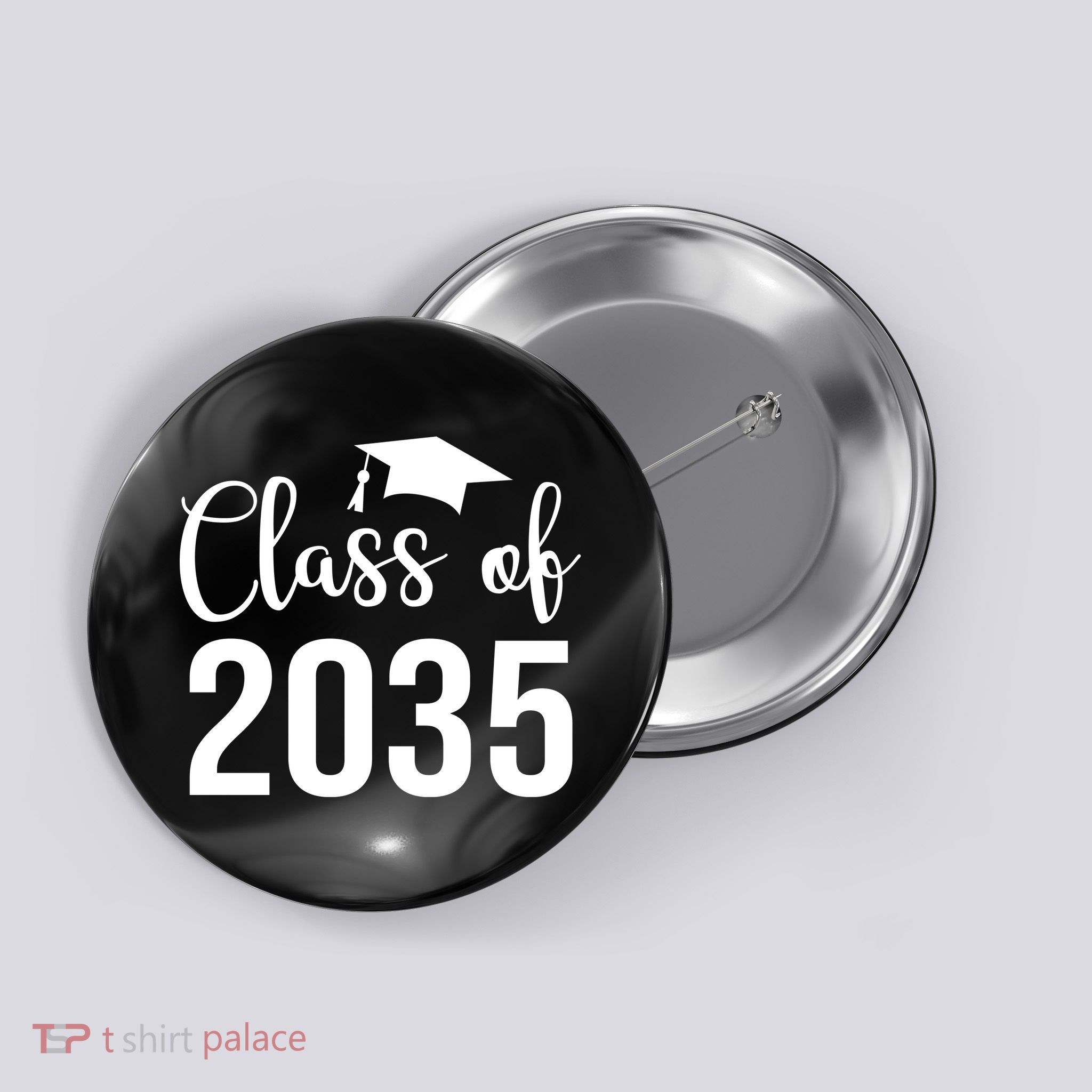Class Of 2035 Graduation Button