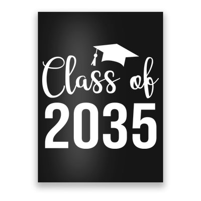 Class Of 2035 Graduation Poster