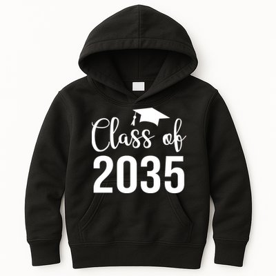 Class Of 2035 Graduation Kids Hoodie