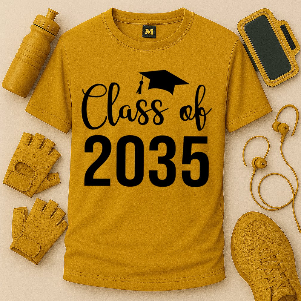 Class Of 2035 Graduation Performance Shirt