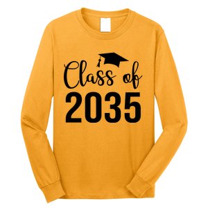 Class Of 2035 Graduation Long Sleeve Shirt