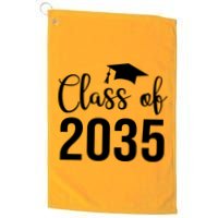 Class Of 2035 Graduation Golf Towel