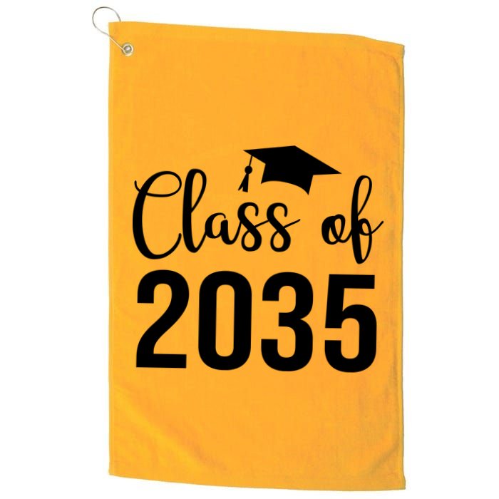 Class Of 2035 Graduation Golf Towel