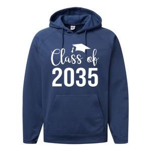 Class Of 2035 Graduation Performance Fleece Hoodie