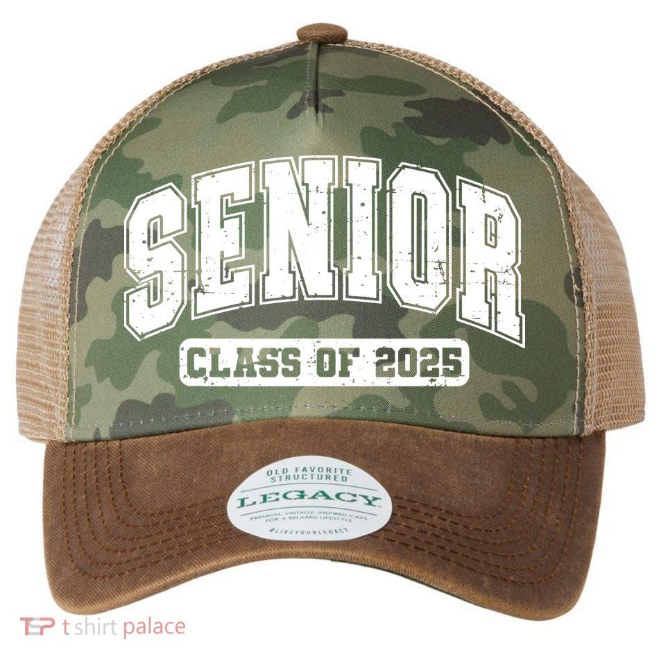 Class Of 2025 Senior 2025 Graduation 2025 Back To School Legacy Tie Dye Trucker Hat