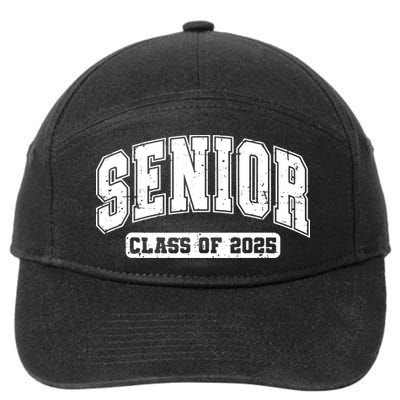 Class Of 2025 Senior 2025 Graduation 2025 Back To School 7-Panel Snapback Hat