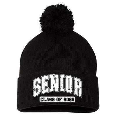 Class Of 2025 Senior 2025 Graduation 2025 Back To School Pom Pom 12in Knit Beanie